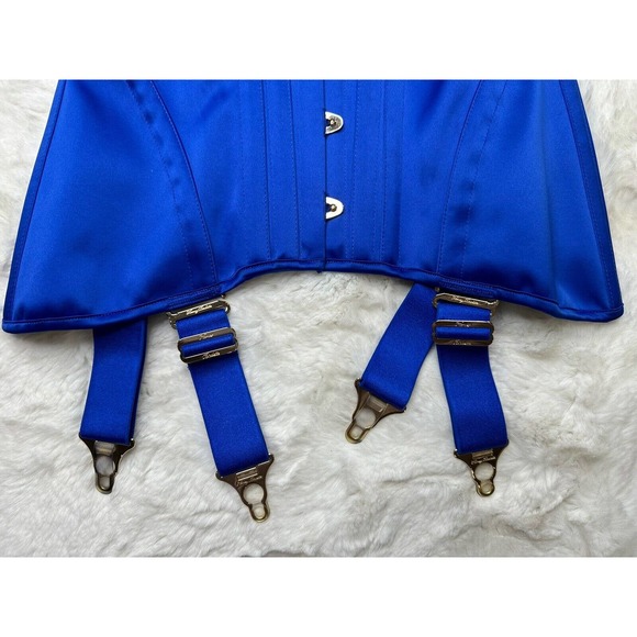 Honey Birdette CHASTITY 🔥💙 Electric Blue Corset Small - Picture 4 of 5